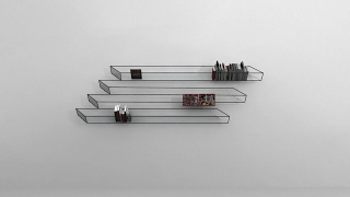 An Optical Illusion Bookshelf: Are There Three or Four Shelves?
